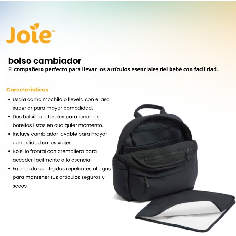 Mochila Maternal Con Cambiador Joie Mochila Maternal Con Cambiador Joie