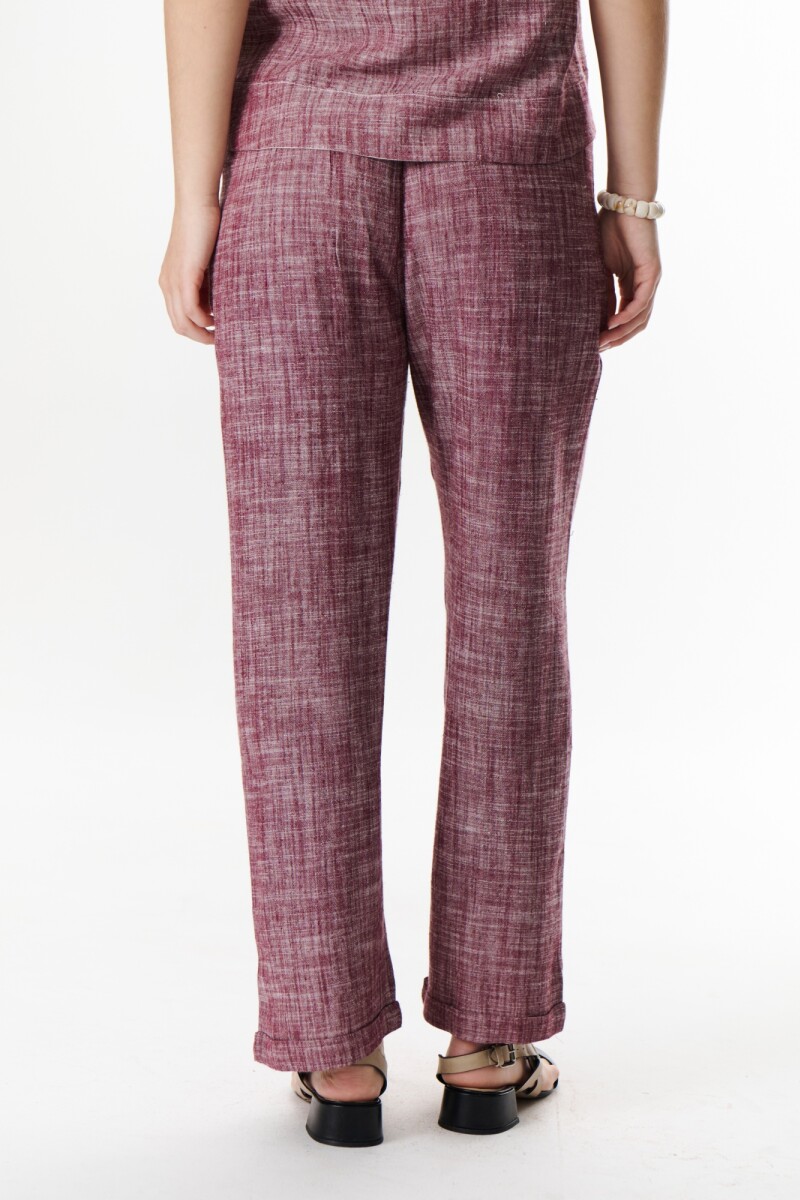 PANTALON MELANIE ROJO