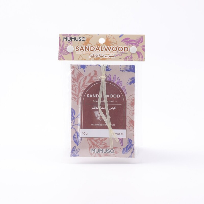 SACHES PERFUMADOS A SÁNDALO (10 G×2 PAQUETES) SACHES PERFUMADOS A SÁNDALO (10 G×2 PAQUETES)