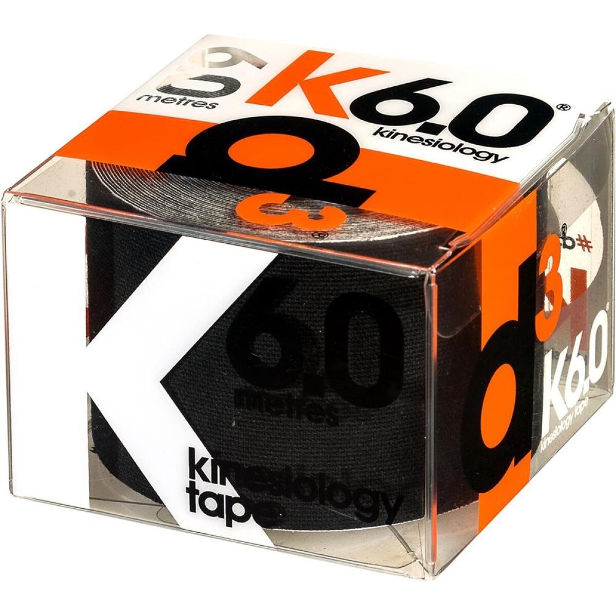 Cinta Kinesiologica 5x6 Negra 