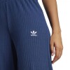 Pantalón Essentials Wide Rib de Mujer Azul