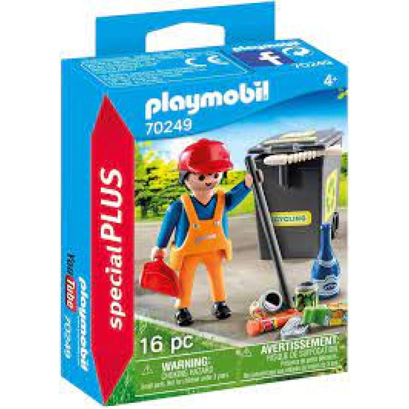 PLAYMOBIL Barrendero 70249 PLAYMOBIL Barrendero 70249