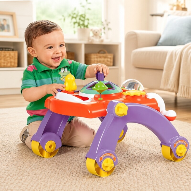 Andador Caminador Calesita Didáctico Para Bebés 3 En 1 Andador Caminador Calesita Didáctico Para Bebés 3 En 1