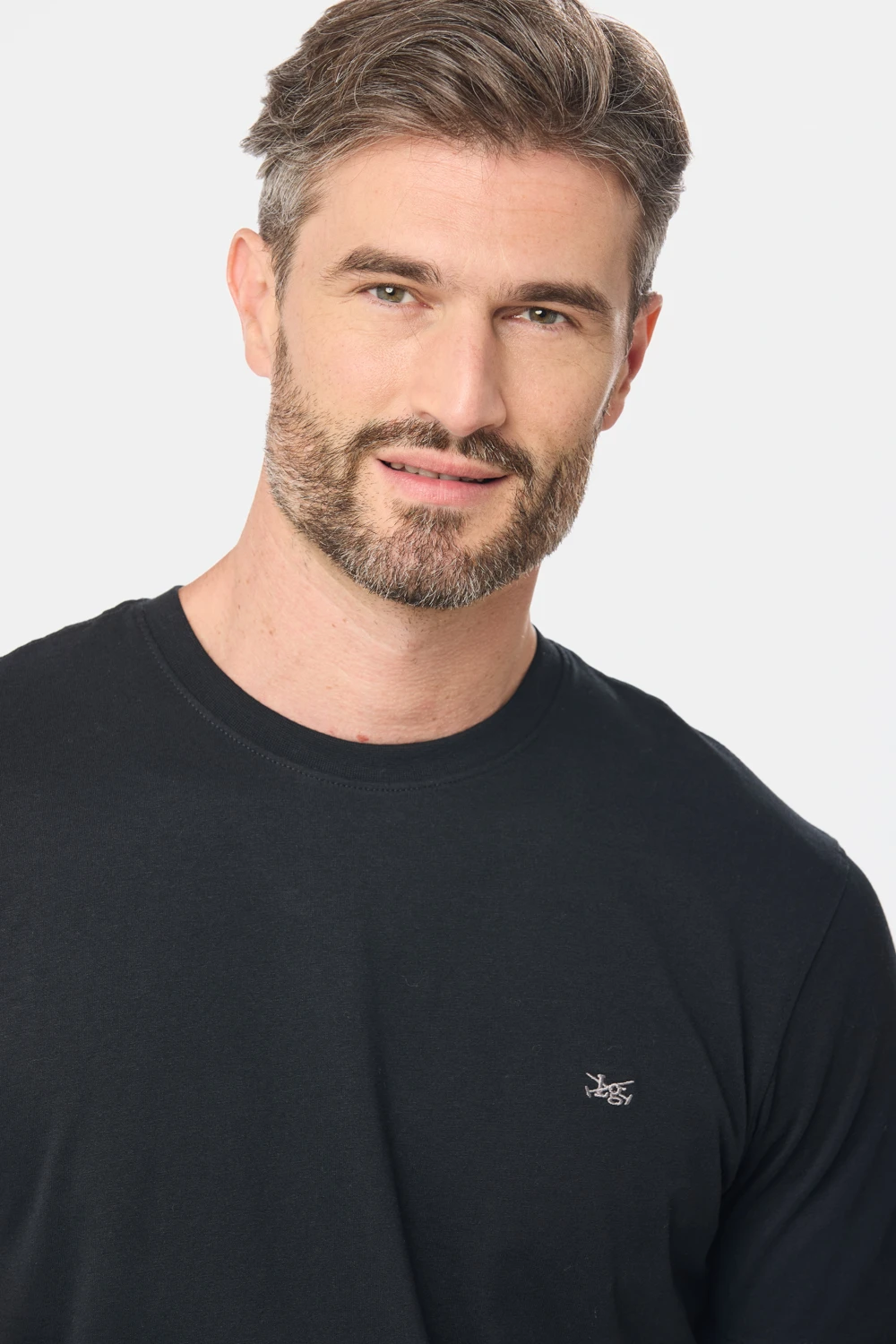 REMERA LISA Negro