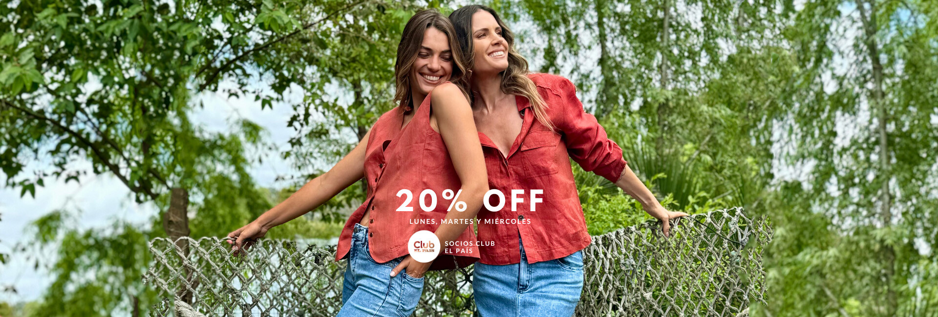 20% Club el Pais lunes, martes y miercoles.