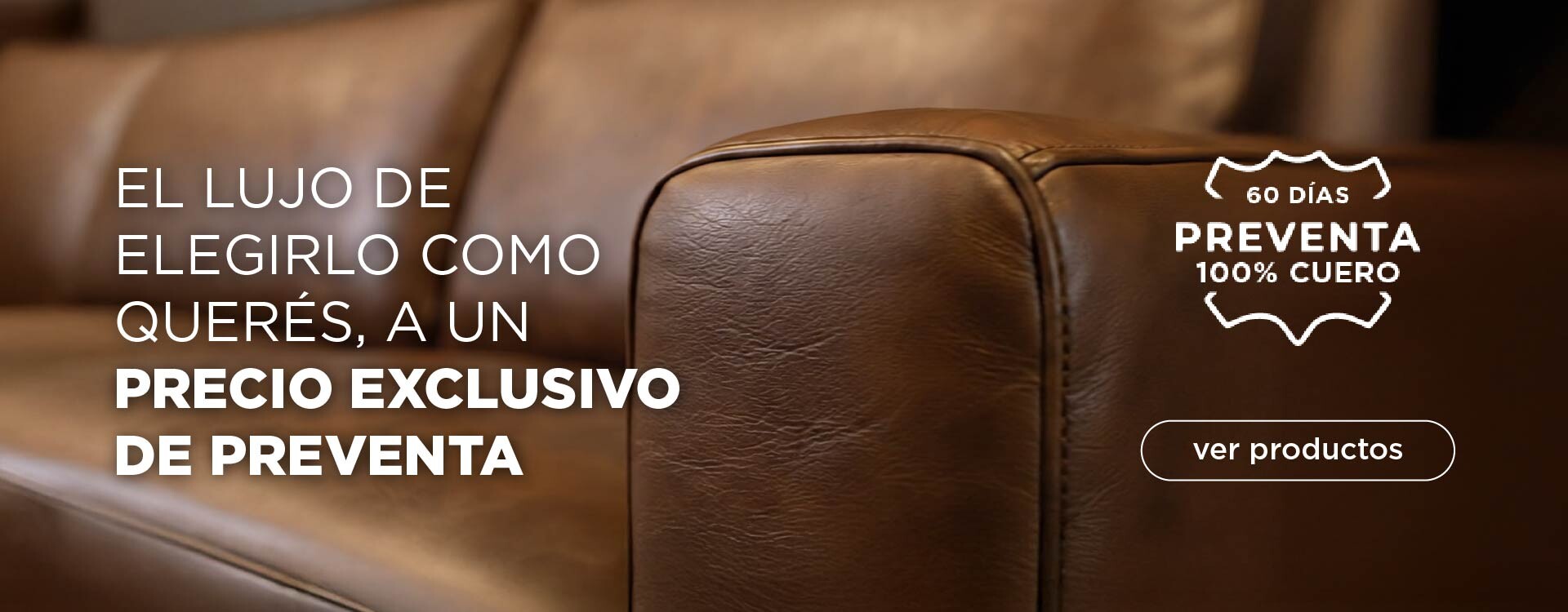 PREVENTA 100% CUERO