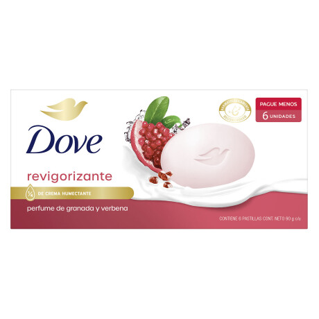Dove Jabón Granada 6 Unidades 90G Dove Jabón Granada 6 Unidades 90G