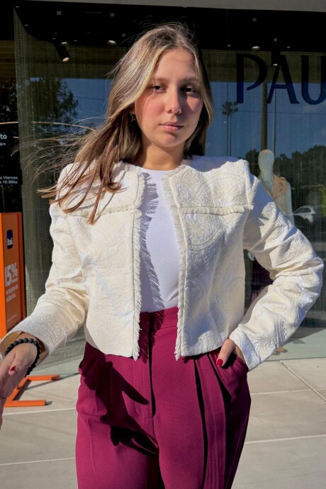 Chaqueta Maricela Beige