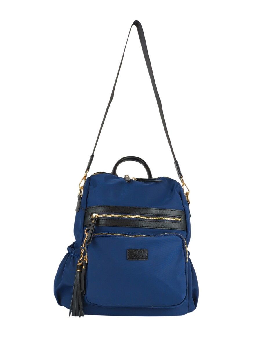 Mochila cartera - azul 