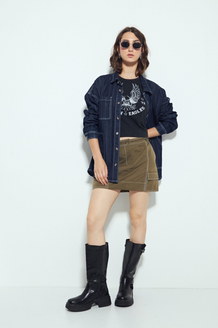 REMERA PISTACIA Negro