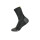 Medias Hoka Bondi Quarter Run - Black Black