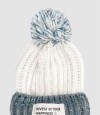 Gorro bicolor Blanco