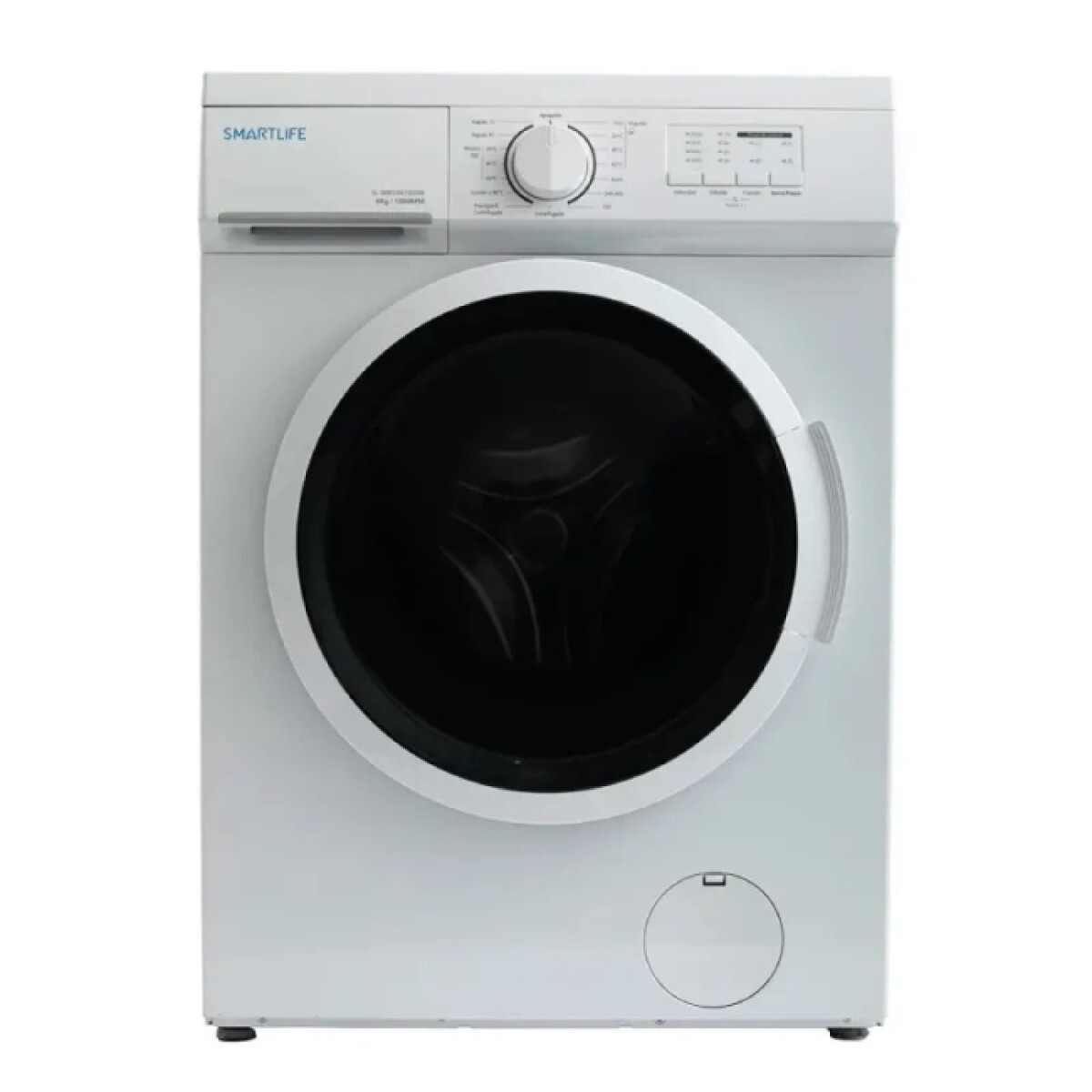 Lavarropas Smartlife 6 Kg Carga Frontal( 61000w) Común 