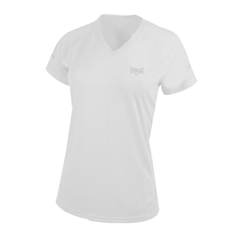 TSHIRT FEM POLY EVERLAST SEASONAL WT S WHITE