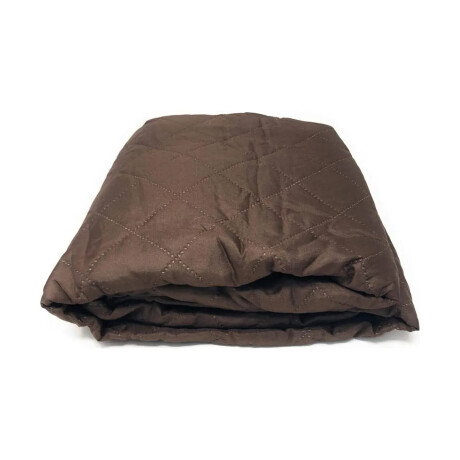 Cubre Asiento Protector Para Sofá 3Plazas Reversible Lavable Marrón
