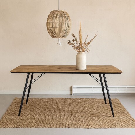 MESA DE COMEDOR ROGER NATURAL - -