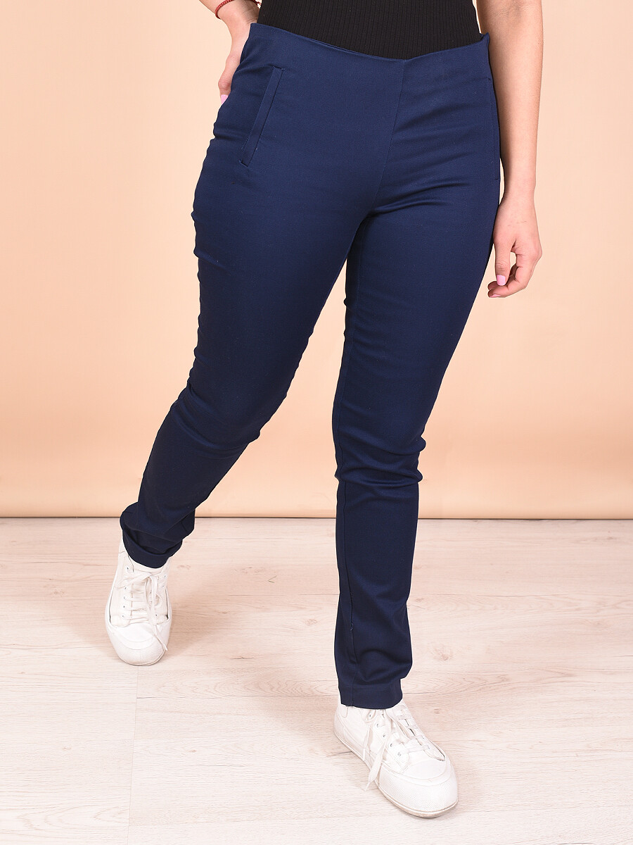 PANTALON BASIC - AZUL 