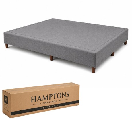 Sommier 2 Plazas Hamptons Platinum Gris