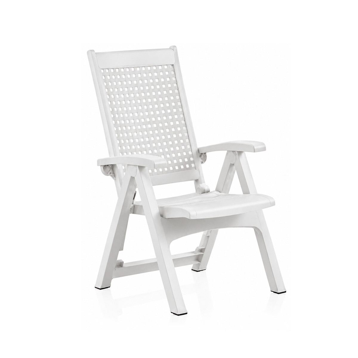 Sillon Multiposiciones Metal Blanco 