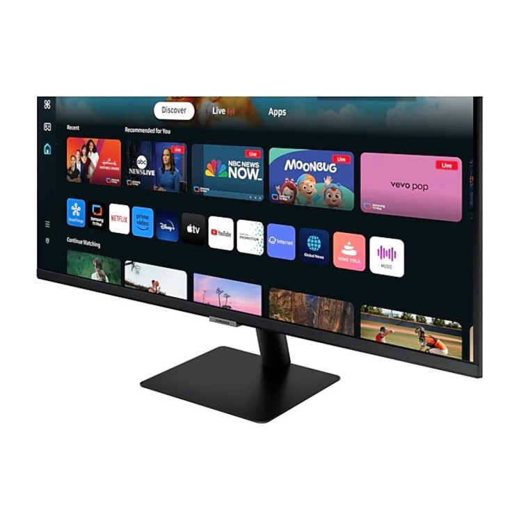 Monitor Smart Samsung M5 32" FHD con Apps de Smart TV y Wi-Fi LS32DM500 Monitor Smart Samsung M5 32" FHD con Apps de Smart TV y Wi-Fi LS32DM500