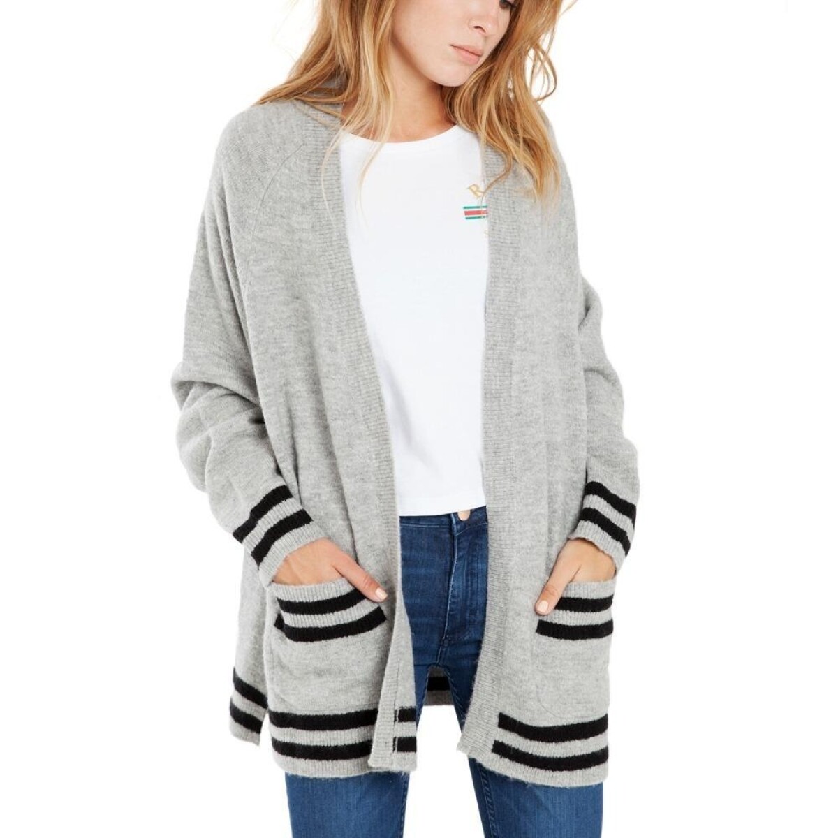 Saco tejido mujer 