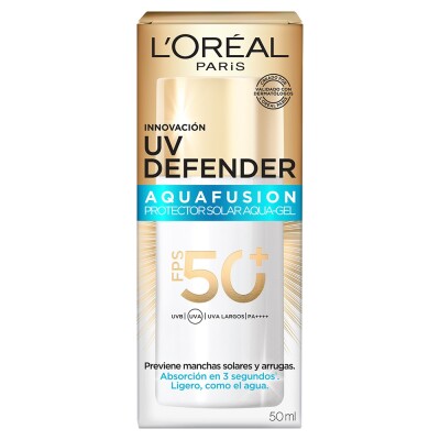 Protector Solar L'oreal Uv Defender Aqua Fusion 50 Ml. Protector Solar L'oreal Uv Defender Aqua Fusion 50 Ml.