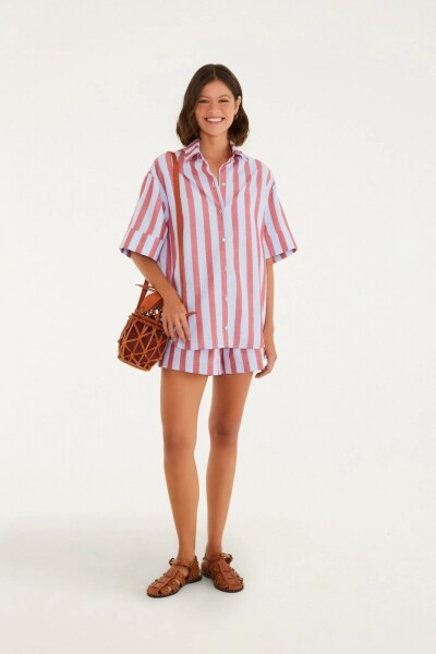 SHORT LISTRA Multicolor