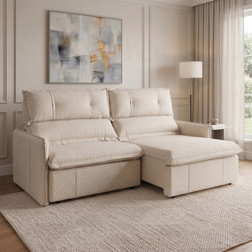 Sillón Moana - 3 Cuerpos Beige