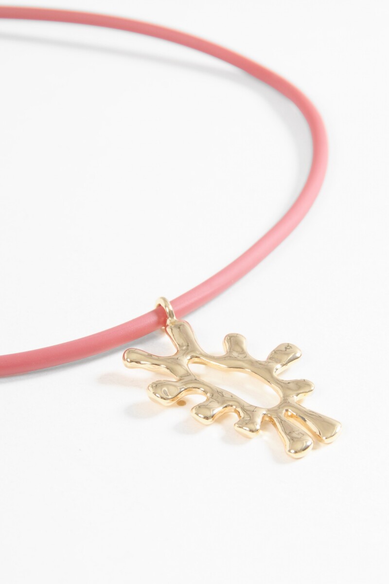 Collar cord dije sol dorado