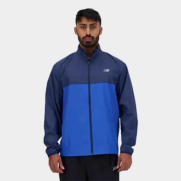 Campera New Balance Run Azul