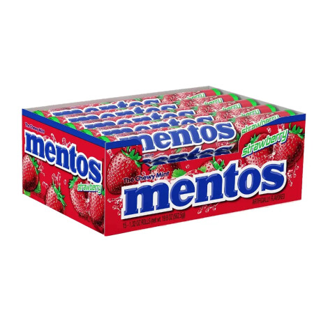 Pastilla Mentos x 12 Frutilla