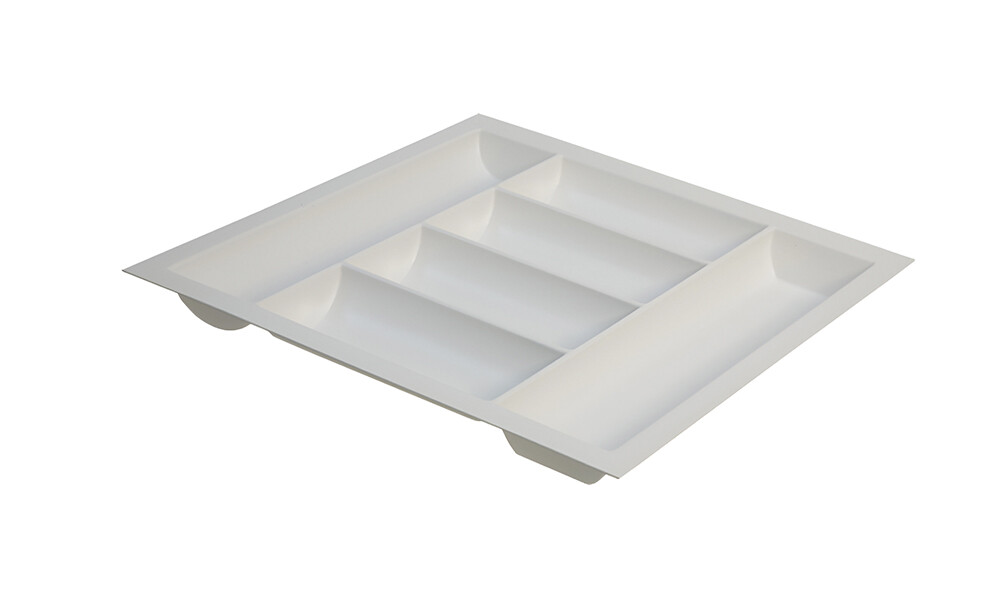 Organizador de cubiertos blanco 400-b
