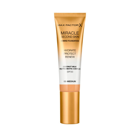 Base Liquida Max Factor Miracle Touch Second Skin 30 ml 05 Medium