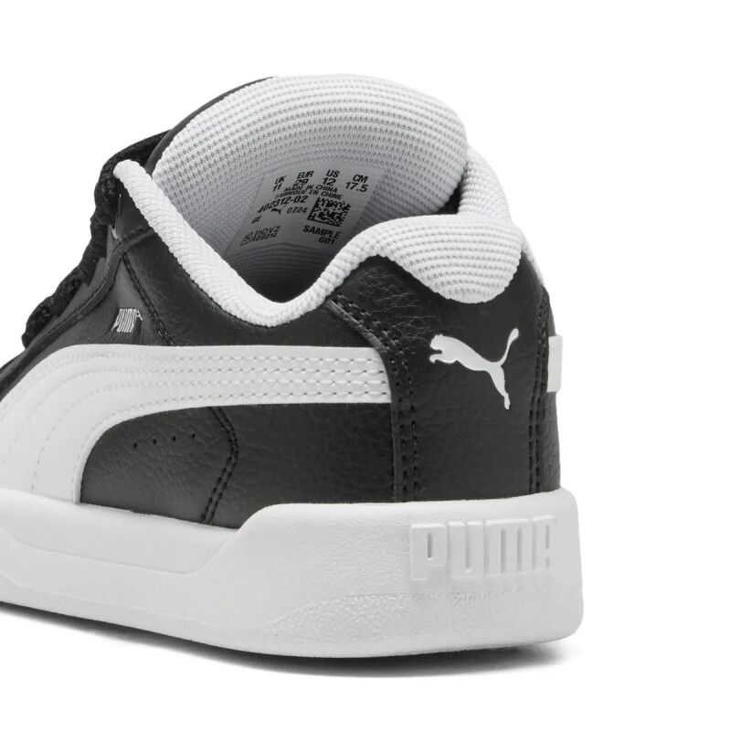 Championes PUMA Park Lifestyle Easy PS Niños 402312 02 Negro-blanco