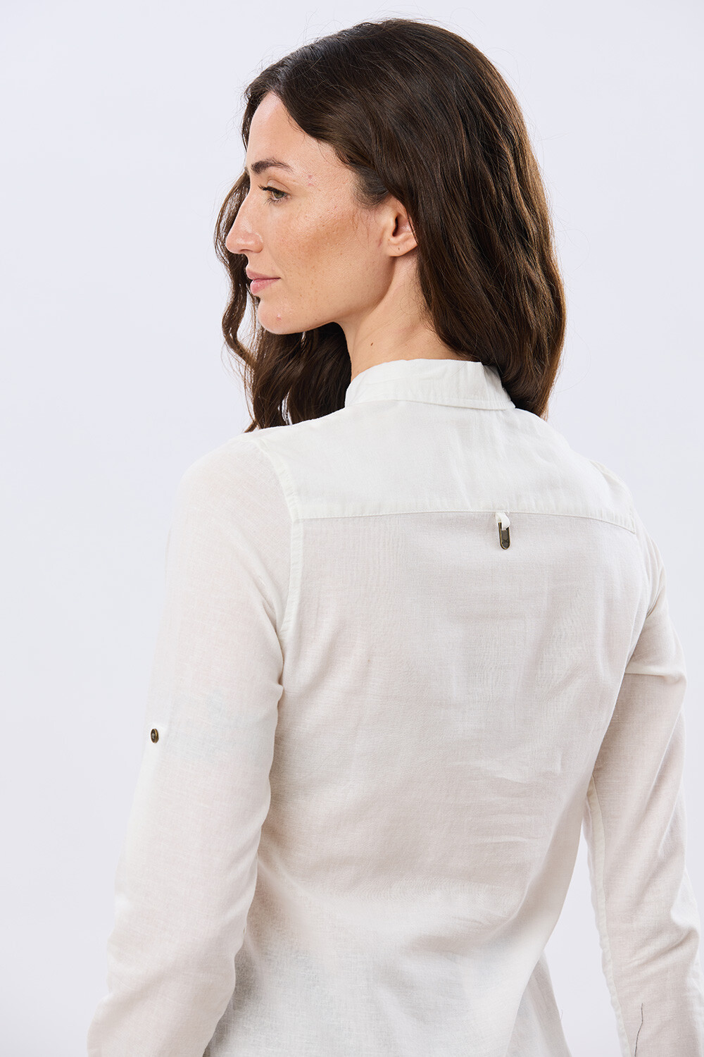CAMISA DE LINO Blanco
