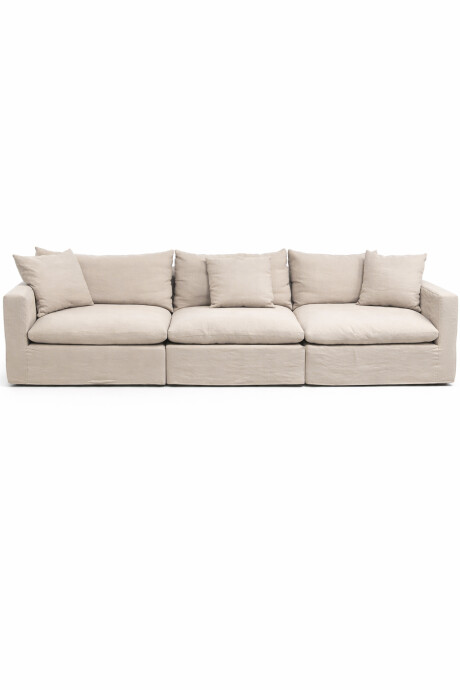 Sofá Río, 4 Cuerpos Beige