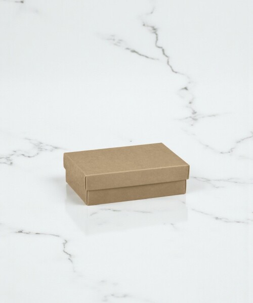 Caja+tapa 16,5x11x4 cm. - KRAFT MARRON Caja+tapa 16,5x11x4 cm. - KRAFT MARRON