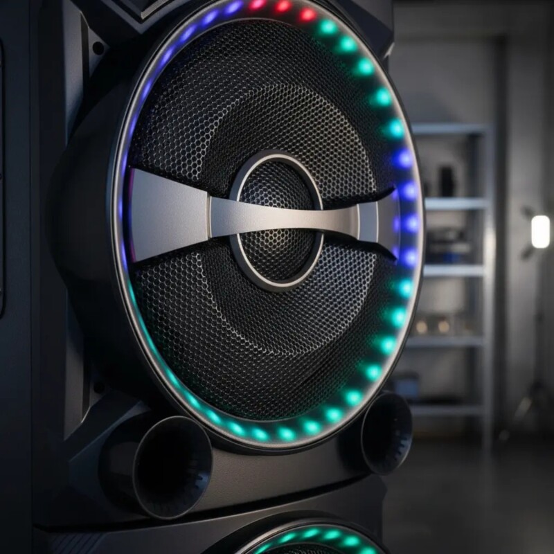 Parlante Torre de Sonido Nordmende NRD-S4252 2600W BT y Led Parlante Torre de Sonido Nordmende NRD-S4252 2600W BT y Led