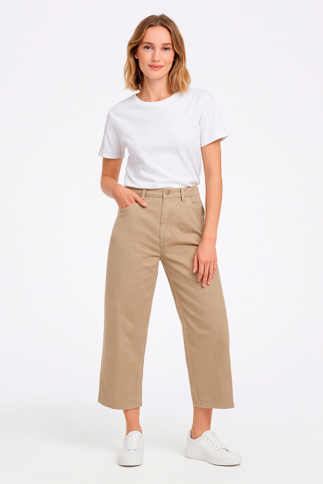 Pantalon Greisha Beige Oscuro