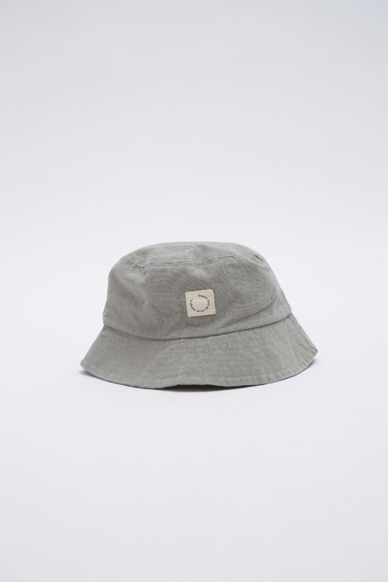 SOMBRERO BUCKET CAROLA - VERDE MILITAR 