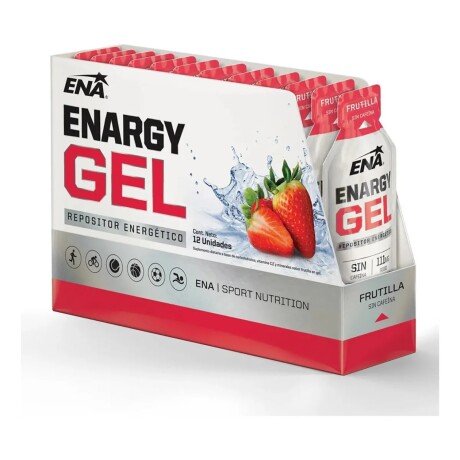 Gel Energético ENA Energy Gel caja x 12 ud Frutilla