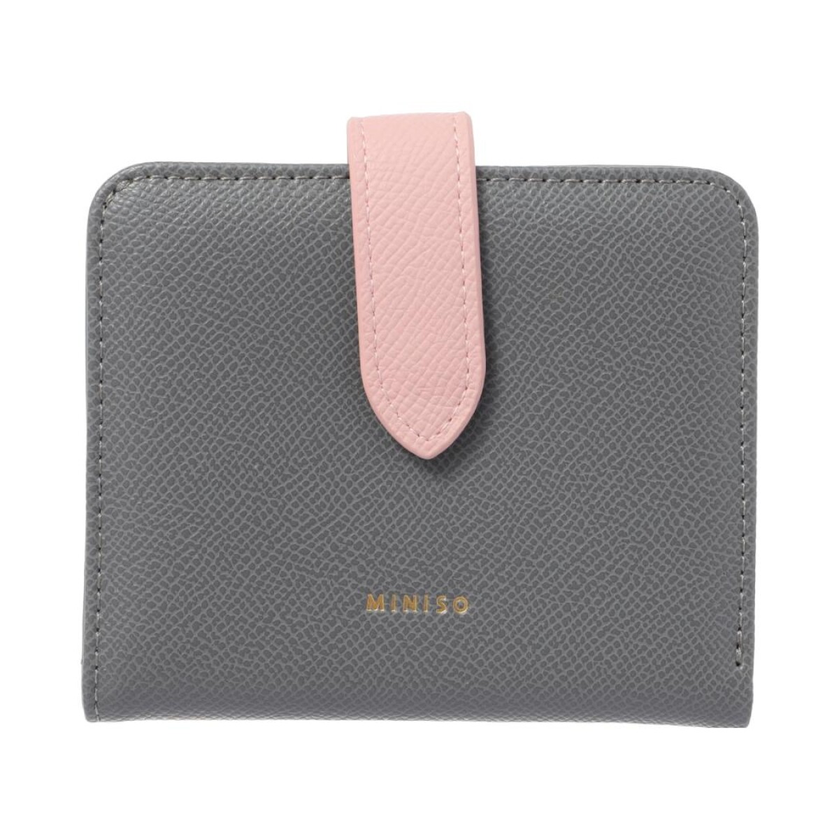 Billetera bicolor - gris 