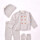CONJUNTO RECIEN NACIDO GRIS