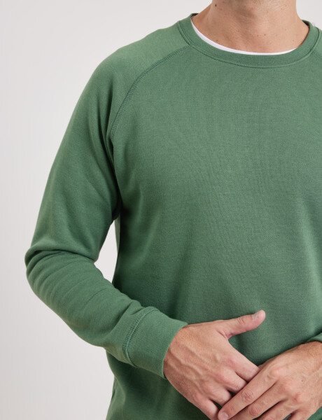 470910 SWEATER JOGGING HARRY Verde Claro Melange
