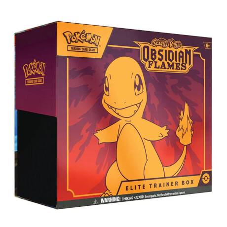 Pokemon TCG: Scarlet & Violet Obsidian Flames - Elite Trainer Box [Inglés] Pokemon TCG: Scarlet & Violet Obsidian Flames - Elite Trainer Box [Inglés]
