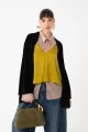 KIMONO EN VELVET Negro
