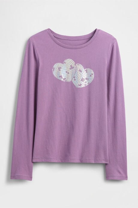 Remera Gráfico Niña Amethyst