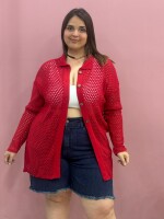 Camisa Demi Roja manga larga