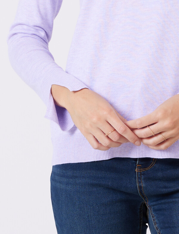 Polera Basica LAVANDA