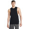 UA LEFT CHEST CUT OFF TANK-BLU BLK-001